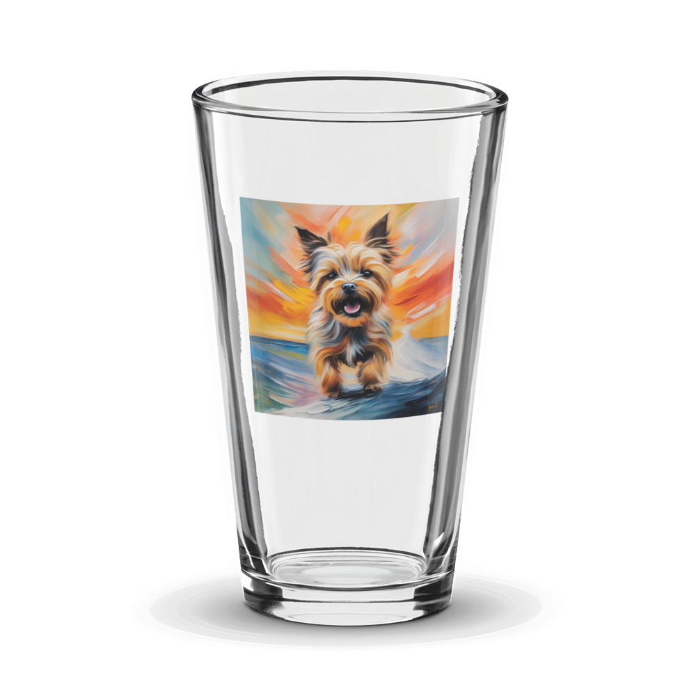 PugMug Custom Pet Glass Tumbler