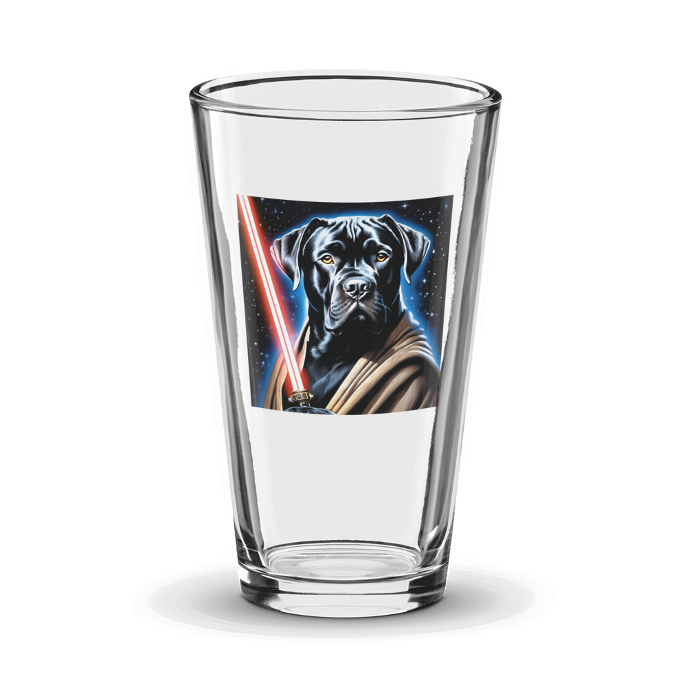 PugMug Custom Cane Corso Glass Tumbler
