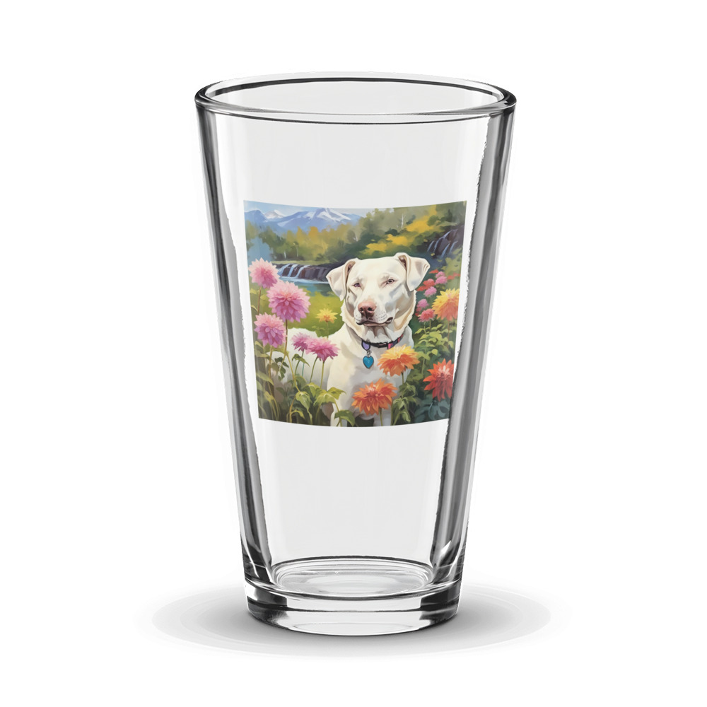PugMug Custom Penny Glass Tumbler