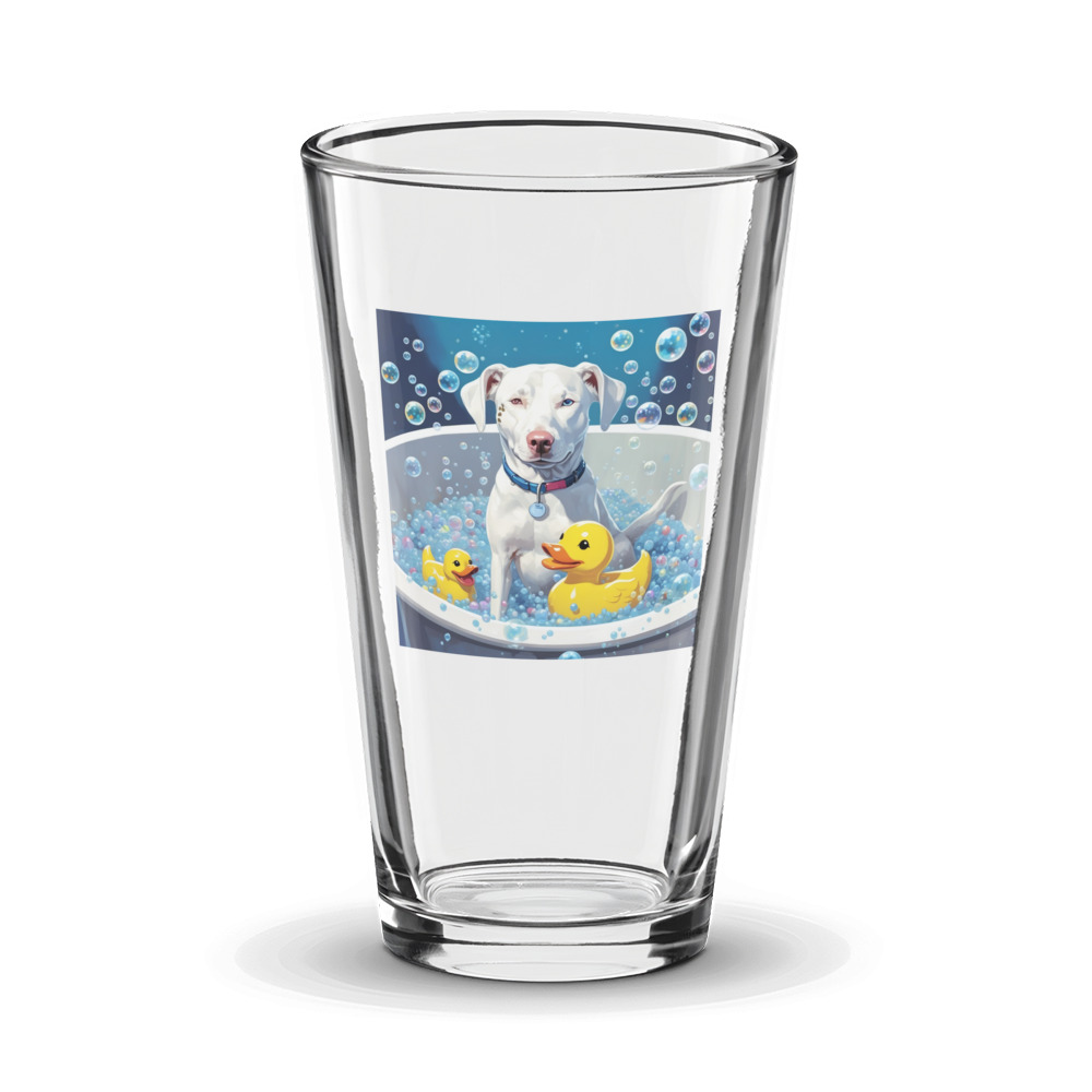 PugMug Custom Penny Glass Tumbler