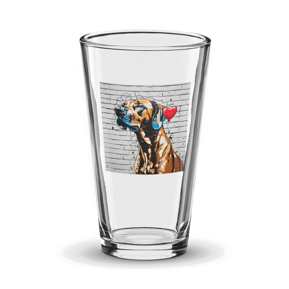 PugMug Custom Pet Glass Tumbler