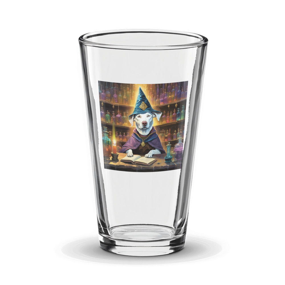 PugMug Custom Penny Glass Tumbler