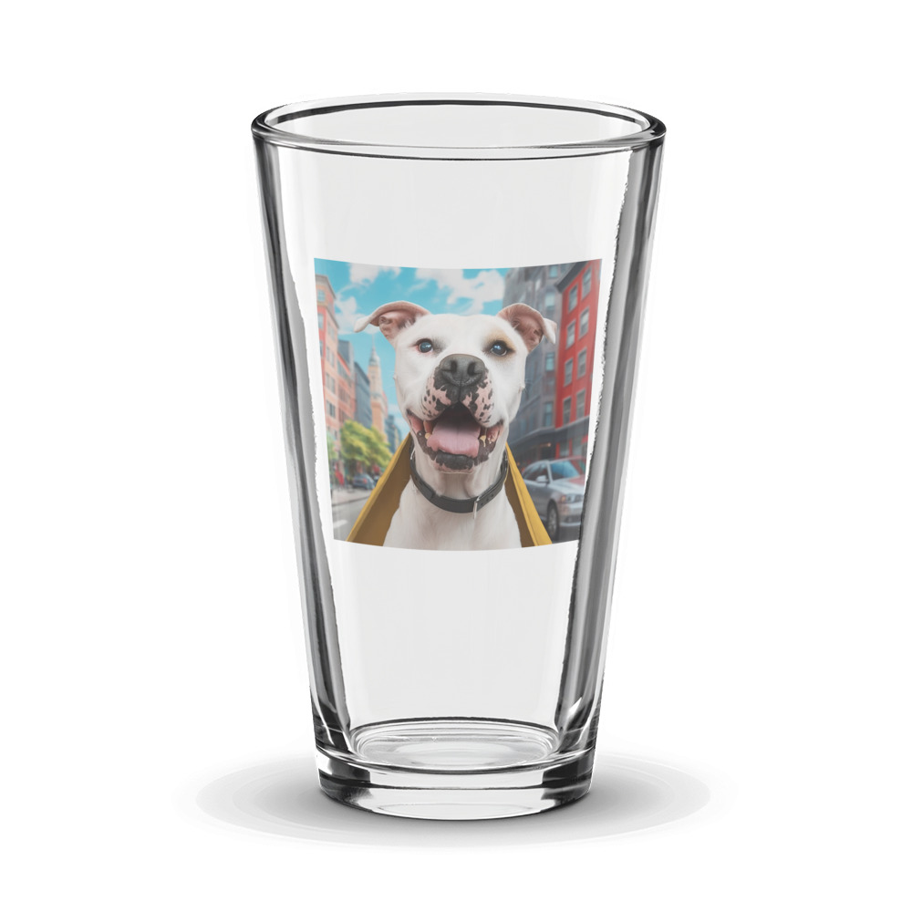 PugMug Custom Melody Glass Tumbler