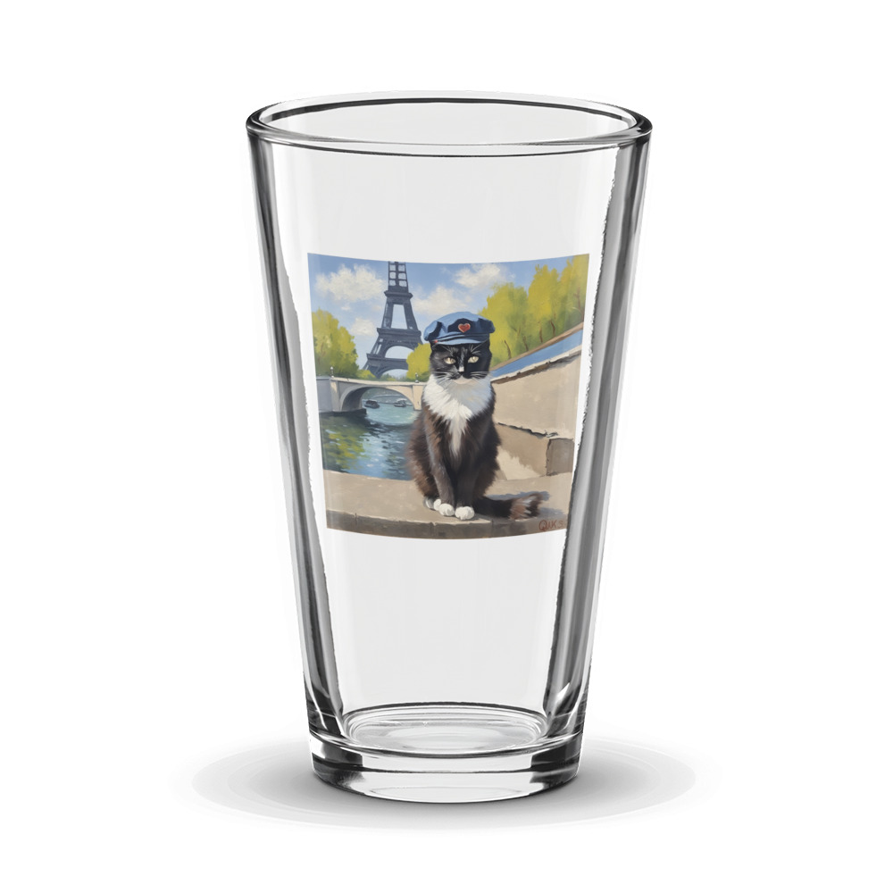 PugMug Custom Peerie Glass Tumbler