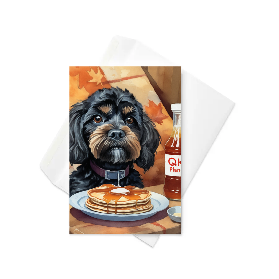 PugMug Custom Lily Greeting Card