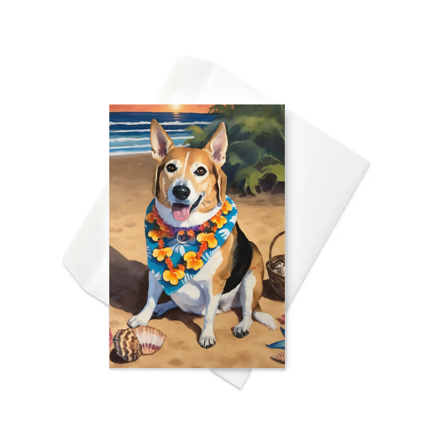 PugMug Custom Munchkin Greeting Card