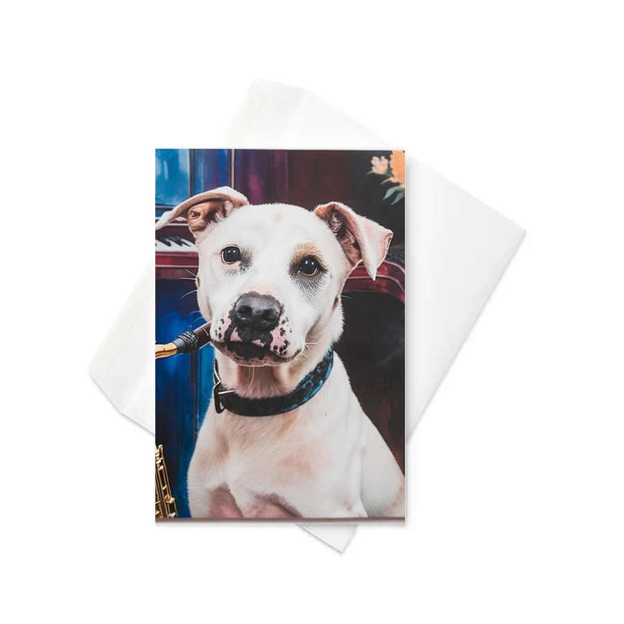 PugMug Custom Melody Greeting Card