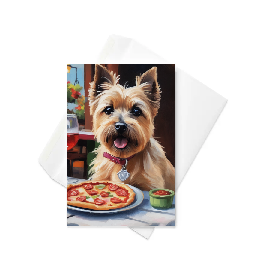 PugMug Custom Cairn Terrier Greeting Card