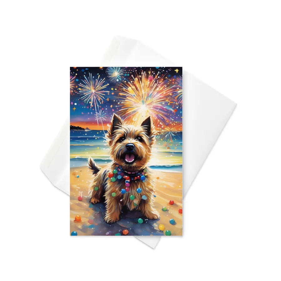 PugMug Custom Cairn Terrier Greeting Card