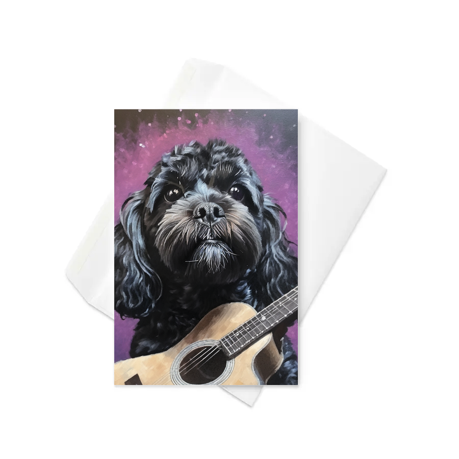 PugMug Custom Lily Greeting Card