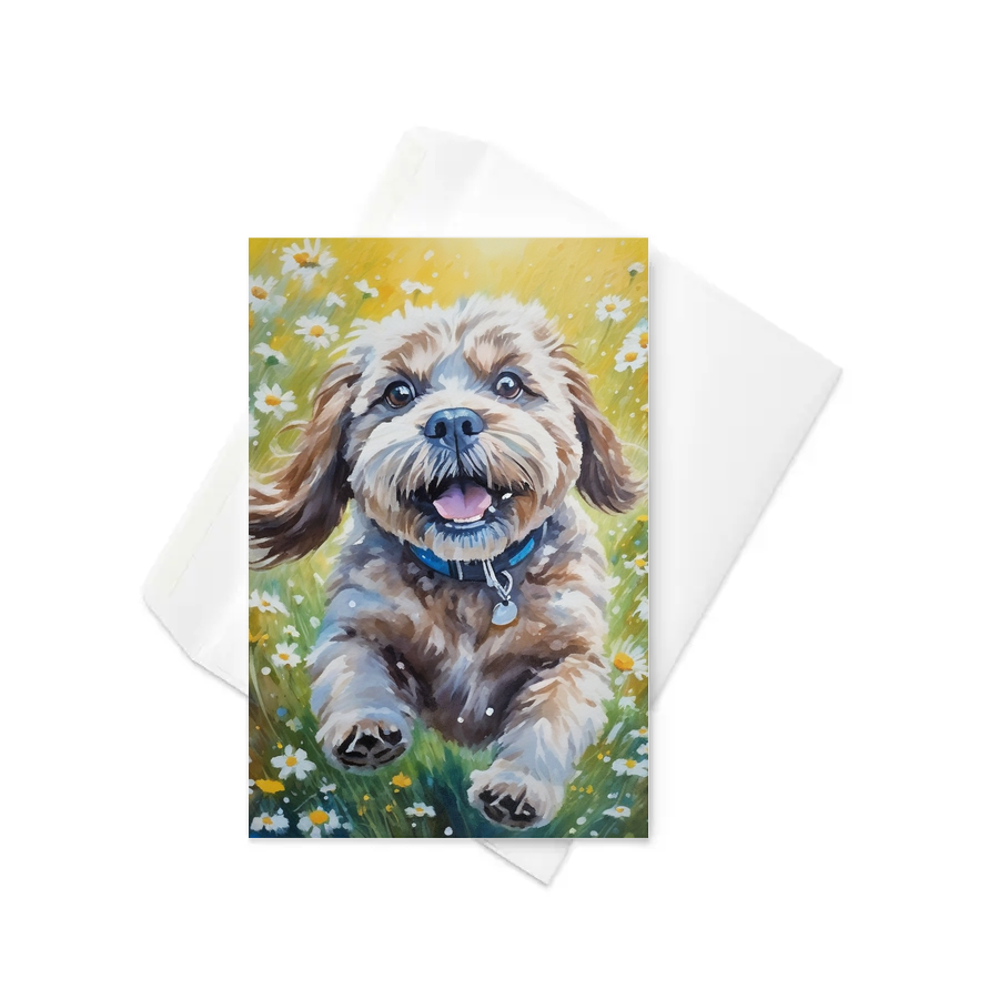 PugMug Custom Lily Greeting Card