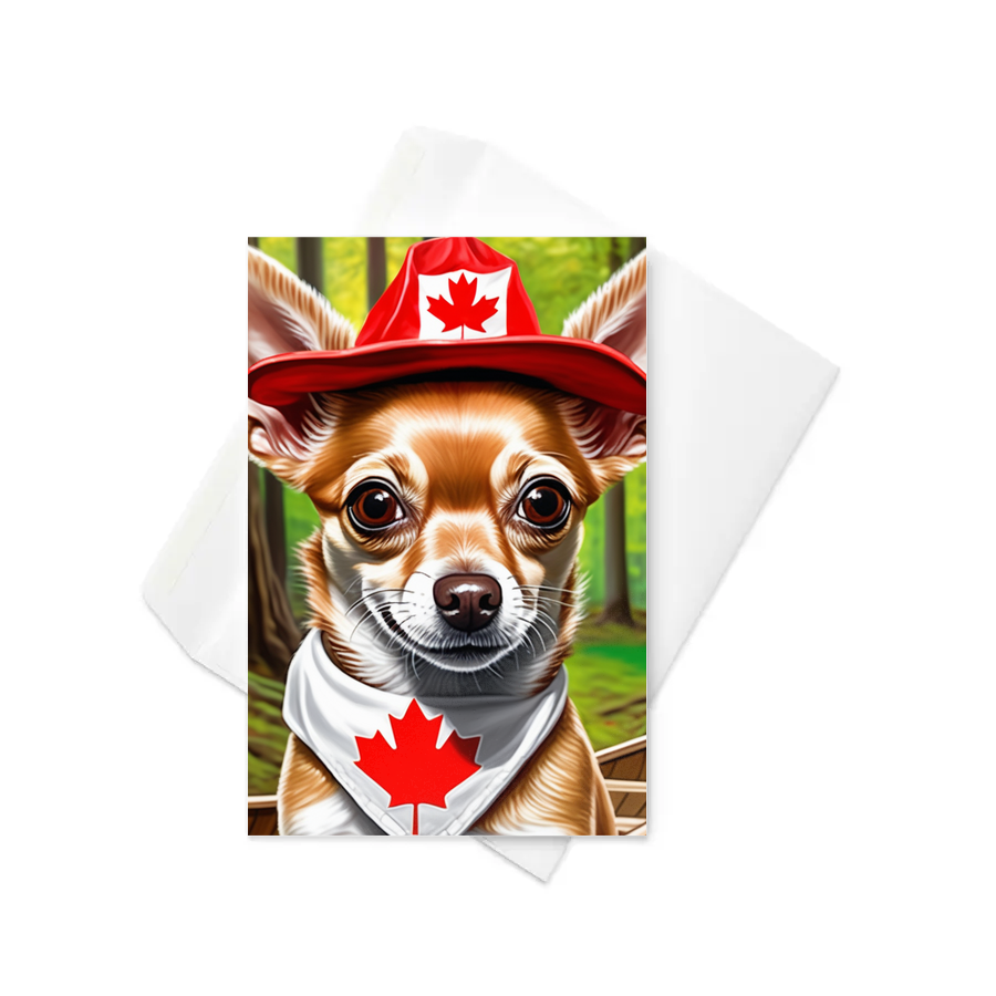 PugMug Custom Chihuahua Greeting Card