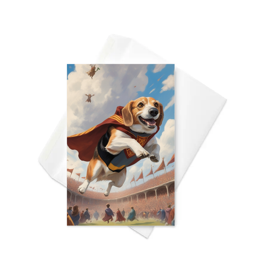 PugMug Custom Munchkin Greeting Card