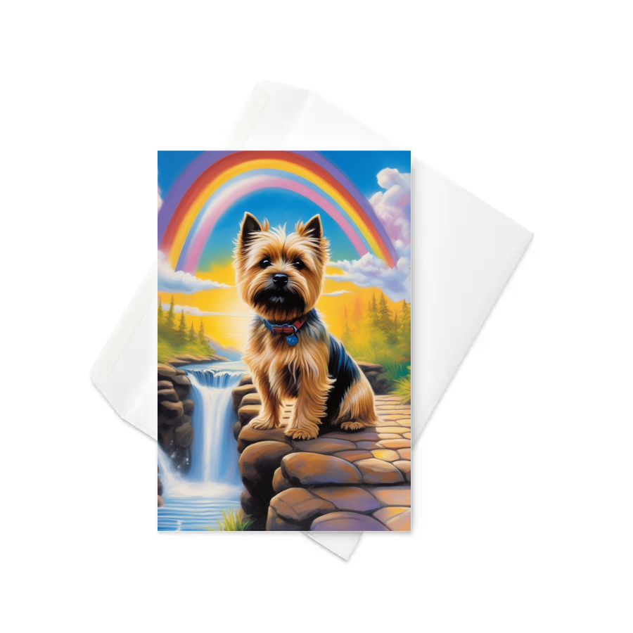 PugMug Custom Cairn Terrier Greeting Card