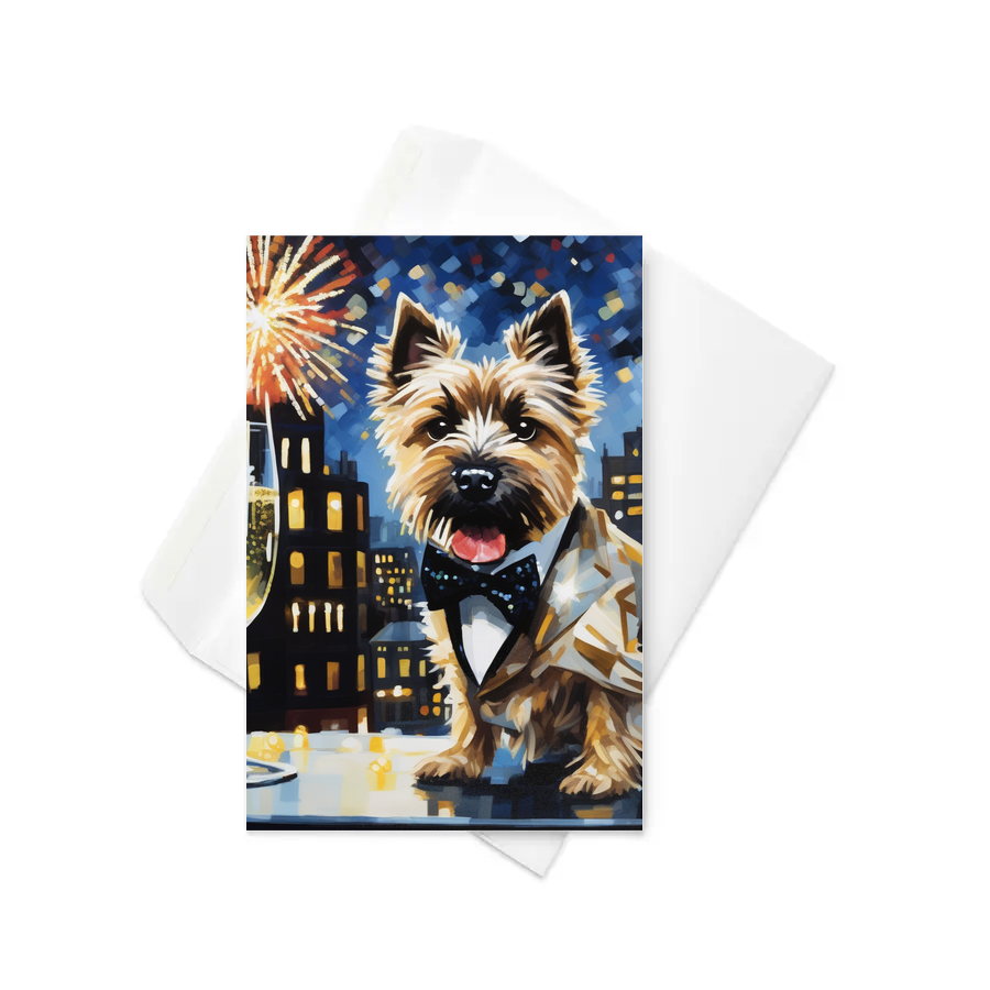 PugMug Custom Cairn Terrier Greeting Card