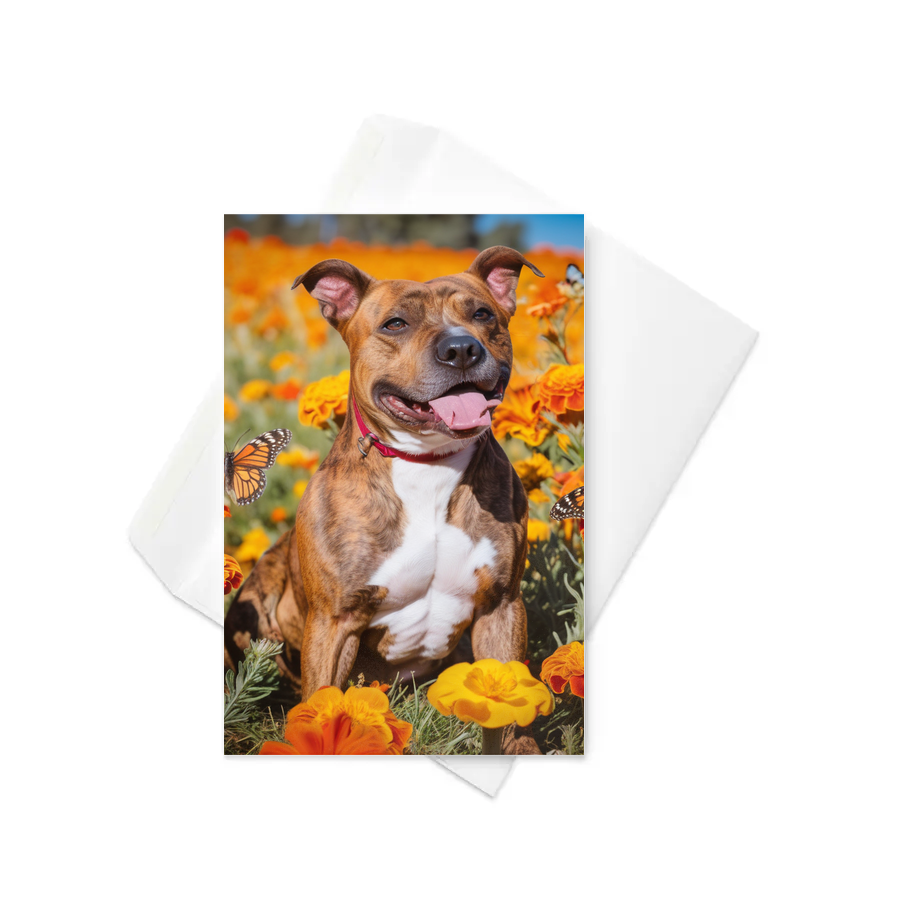 PugMug Custom Tony Hawk Greeting Card