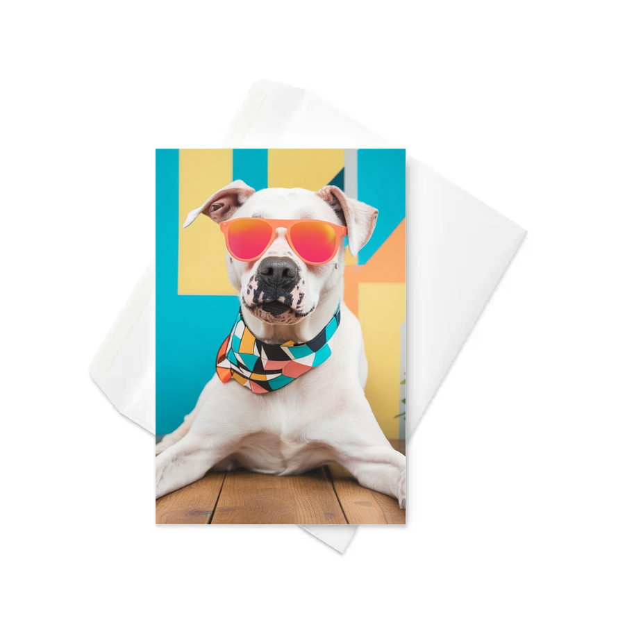PugMug Custom Melody Greeting Card