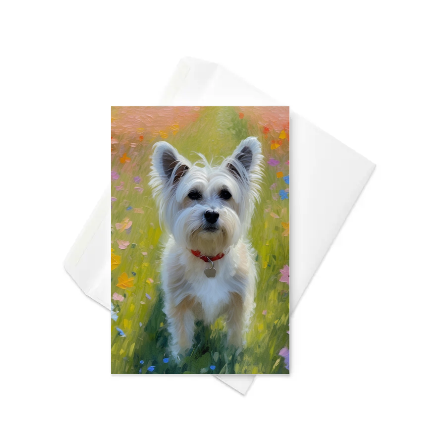 PugMug Custom Leo Greeting Card