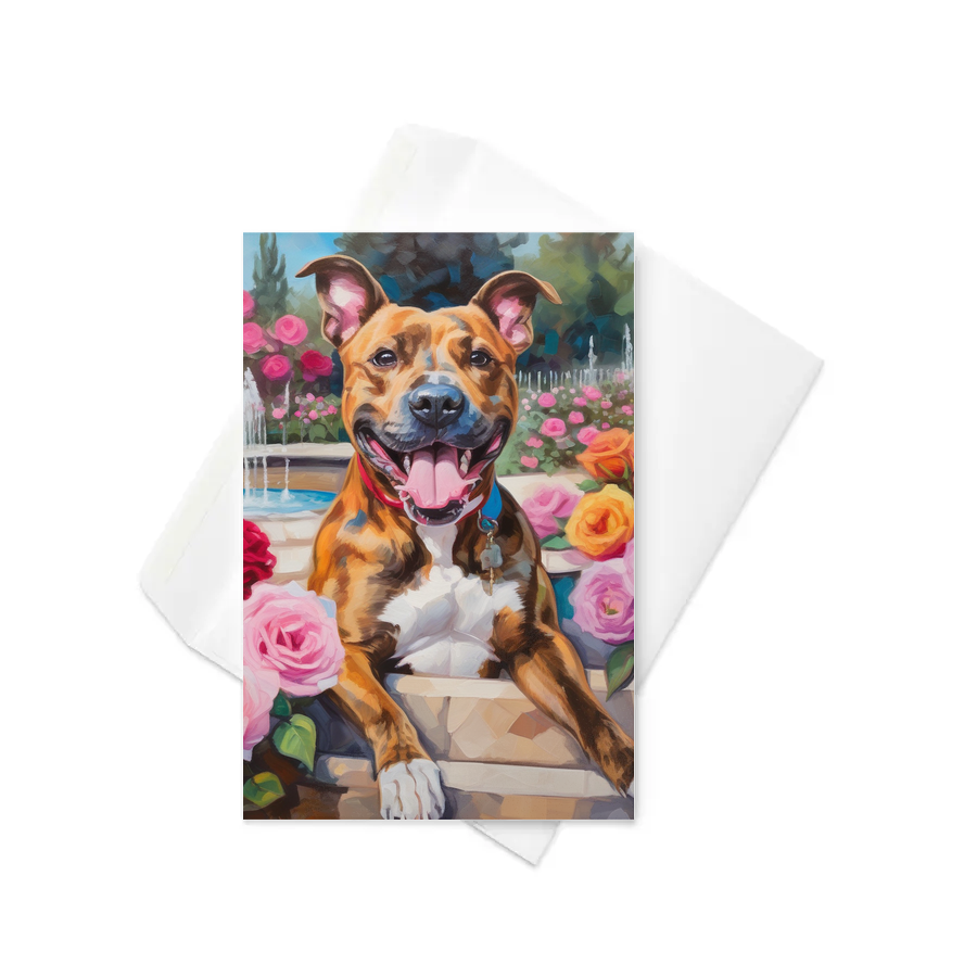 PugMug Custom Tony Hawk Greeting Card