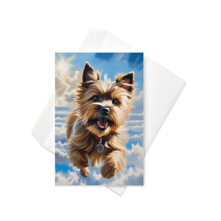 PugMug Custom Cairn Terrier Greeting Card