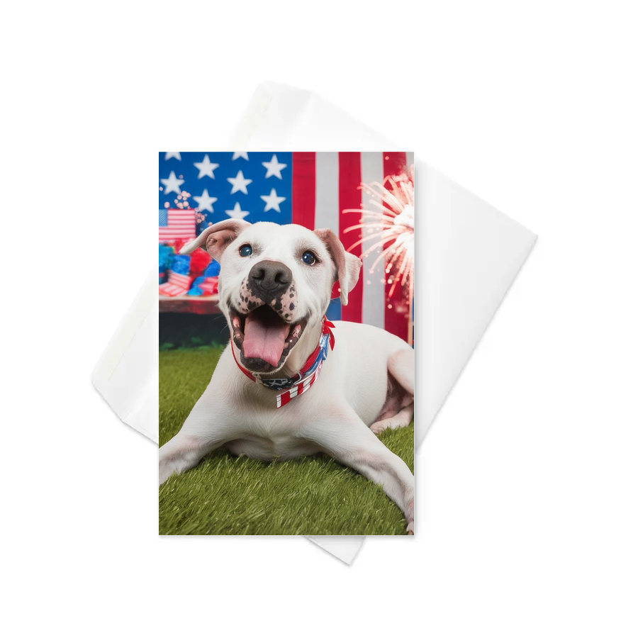 PugMug Custom Melody Greeting Card