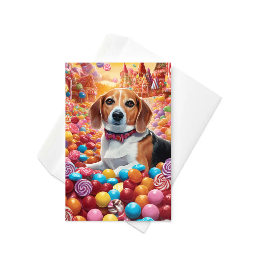 PugMug Custom Munchkin Greeting Card