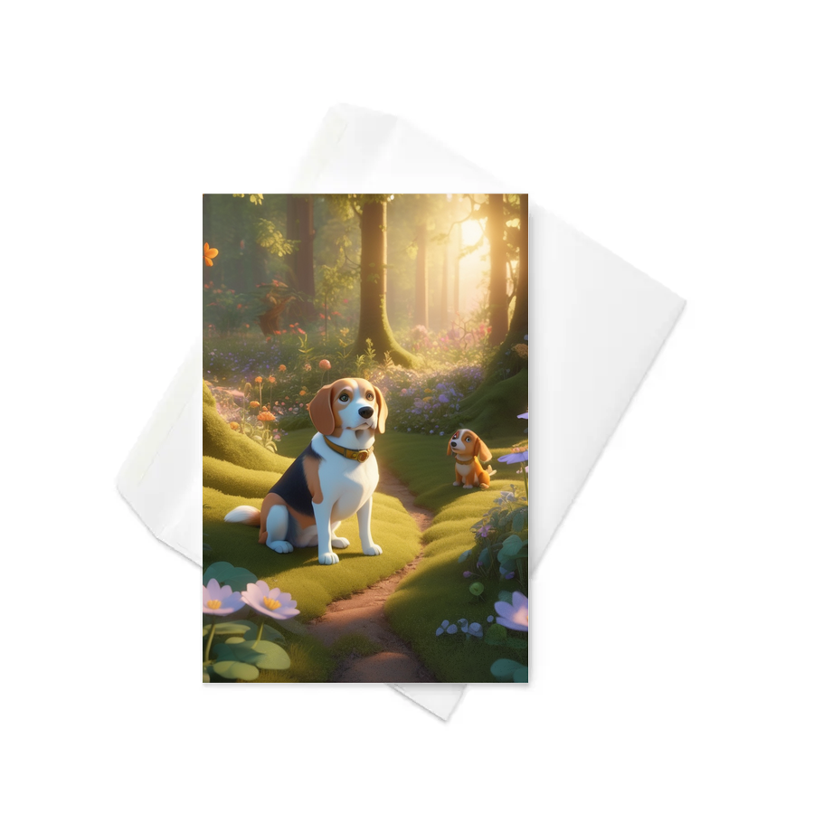 PugMug Custom Munchkin Greeting Card