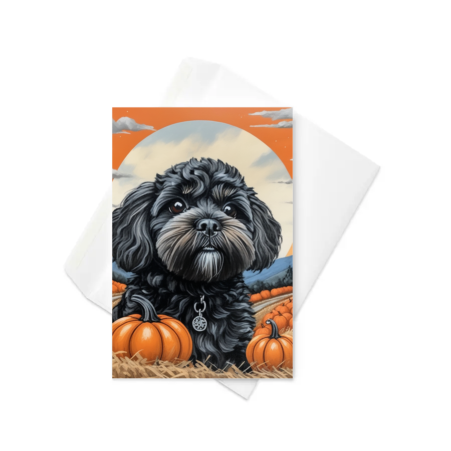 PugMug Custom Lily Greeting Card