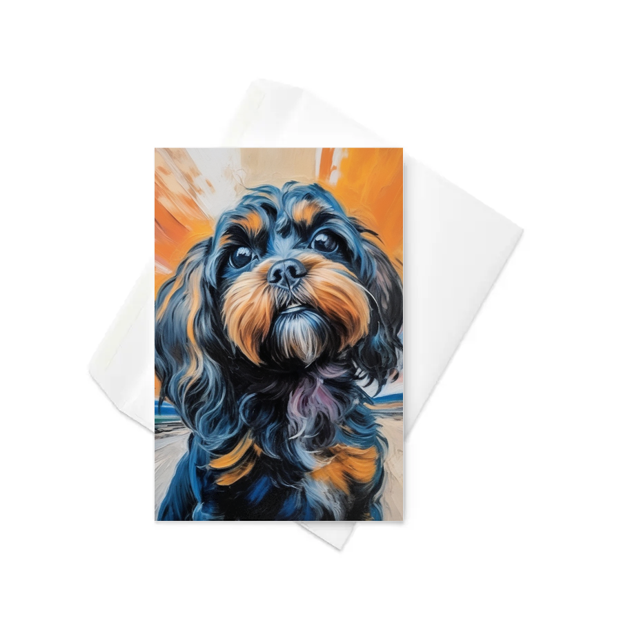 PugMug Custom Lily Greeting Card