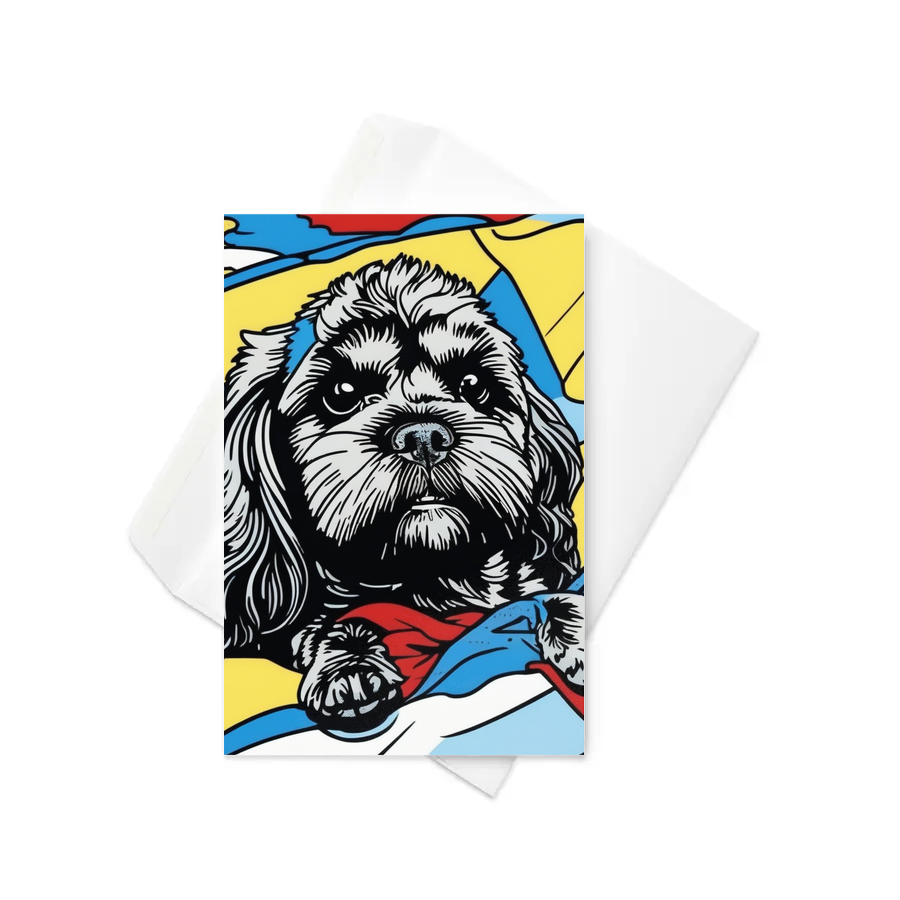 PugMug Custom Lily Greeting Card