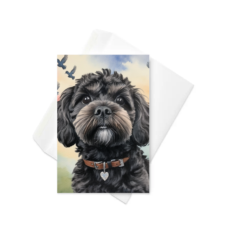 PugMug Custom Lily Greeting Card