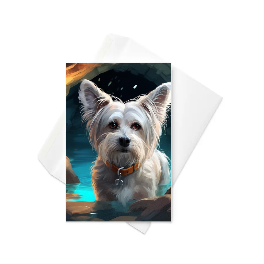 PugMug Custom Leo Greeting Card