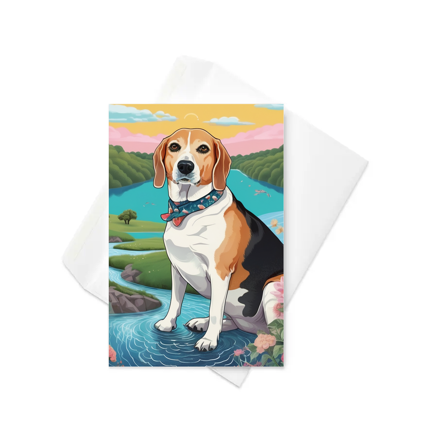 PugMug Custom Munchkin Greeting Card