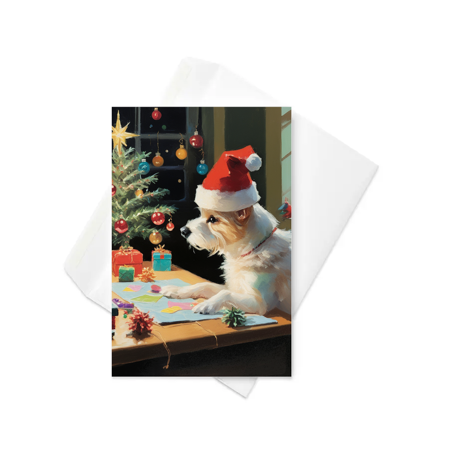 PugMug Custom Luna Greeting Card