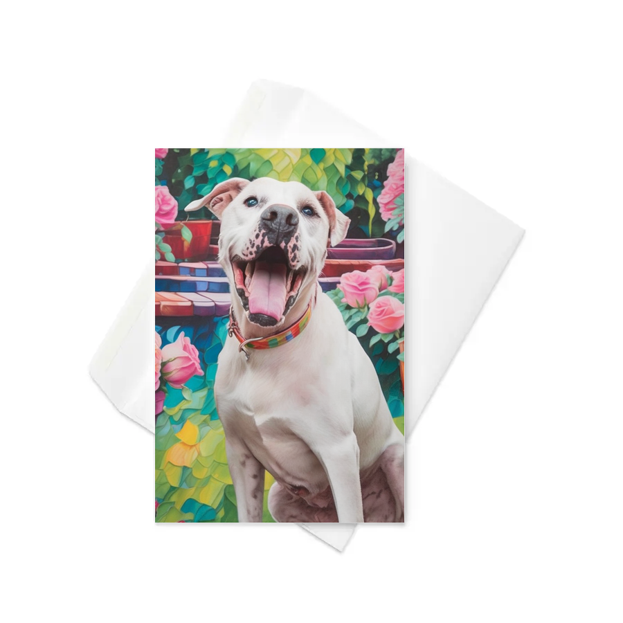 PugMug Custom Melody Greeting Card