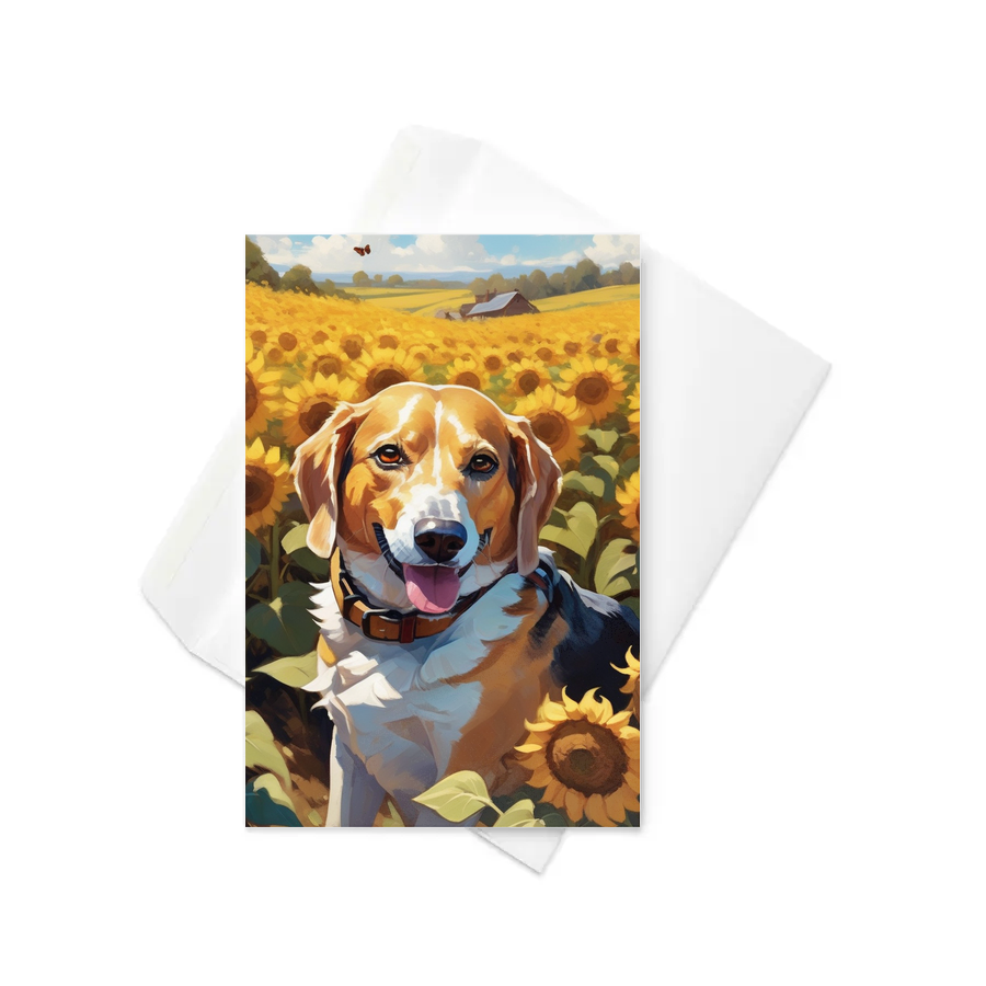 PugMug Custom Munchkin Greeting Card