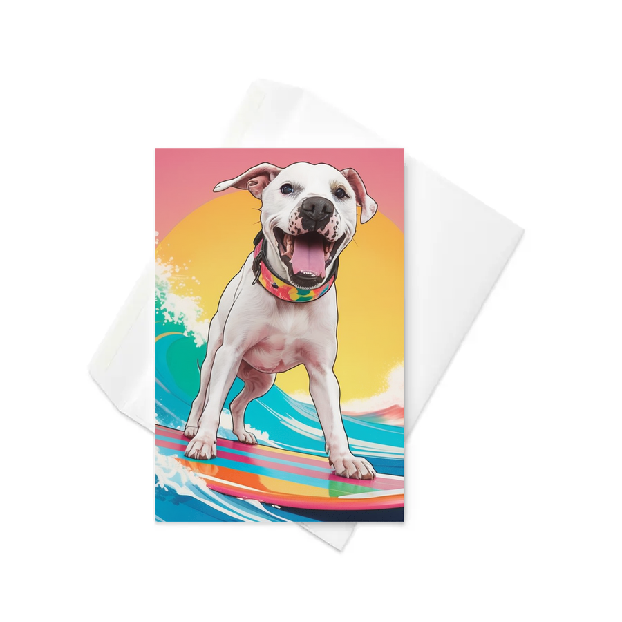 PugMug Custom Melody Greeting Card