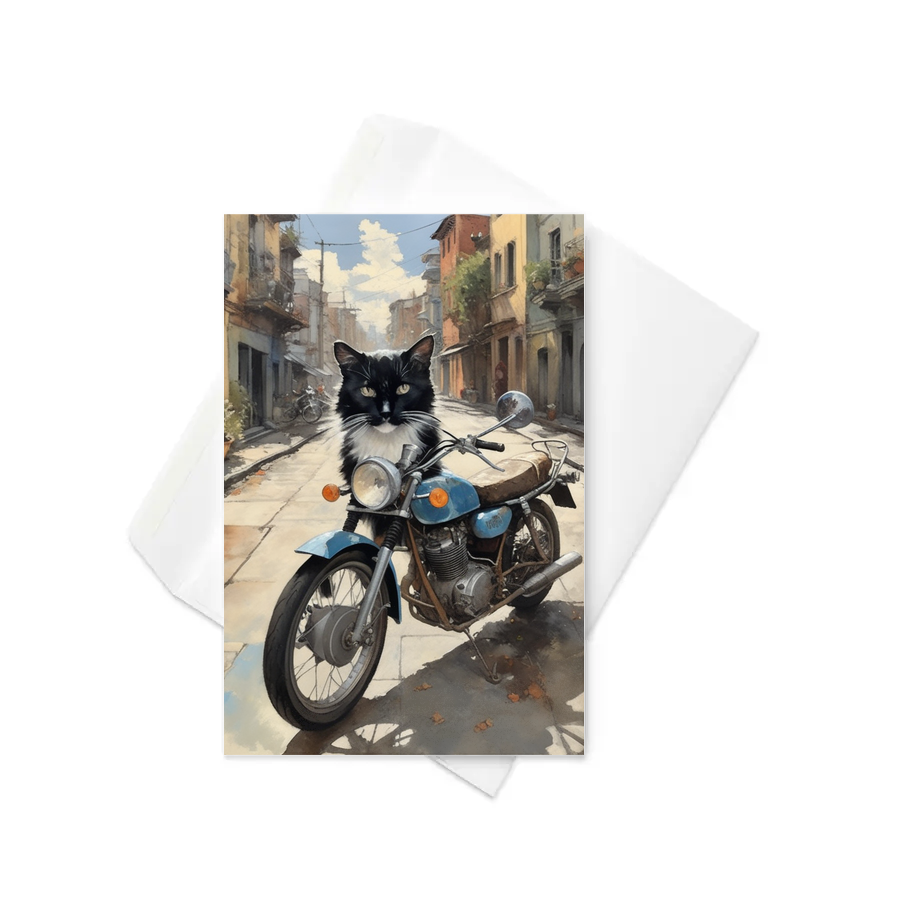 PugMug Custom Peerie Greeting Card