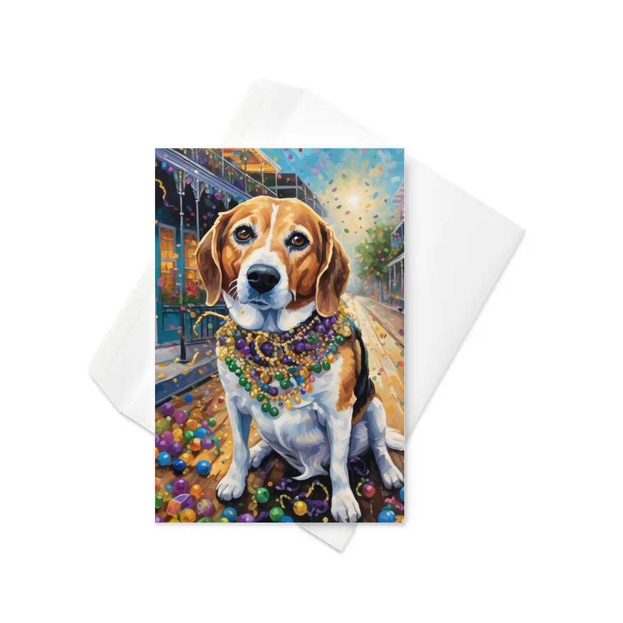 PugMug Custom Munchkin Greeting Card