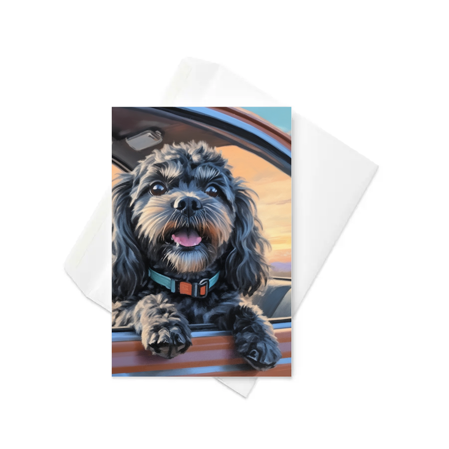 PugMug Custom Lily Greeting Card
