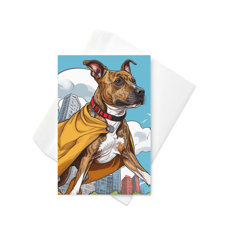 PugMug Custom Tony Hawk Greeting Card
