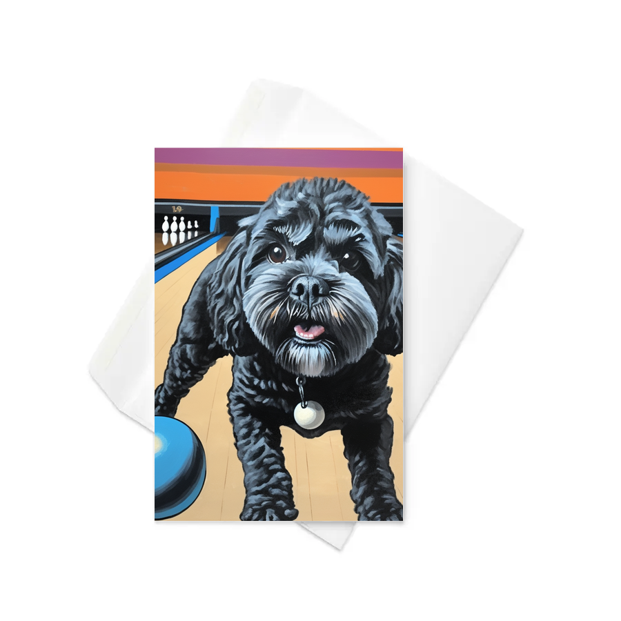PugMug Custom Lily Greeting Card