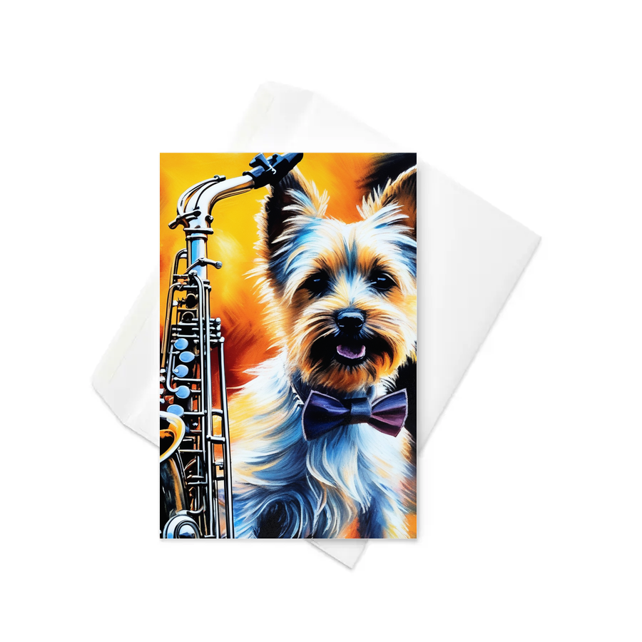 PugMug Custom Cairn Terrier Greeting Card