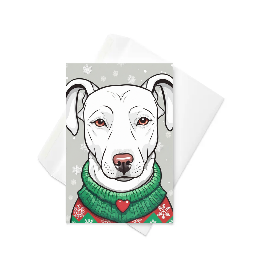 PugMug Custom Penny Greeting Card