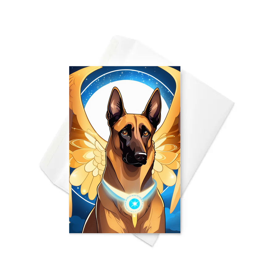 PugMug Custom Belgian Malinois Greeting Card