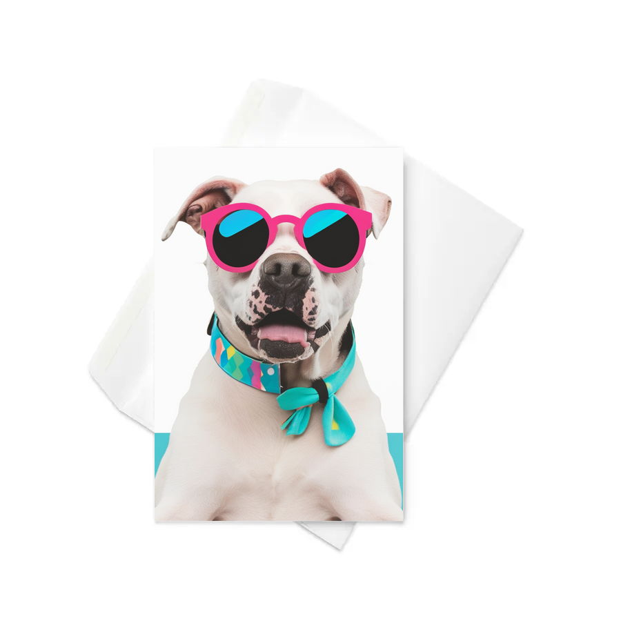 PugMug Custom Melody Greeting Card