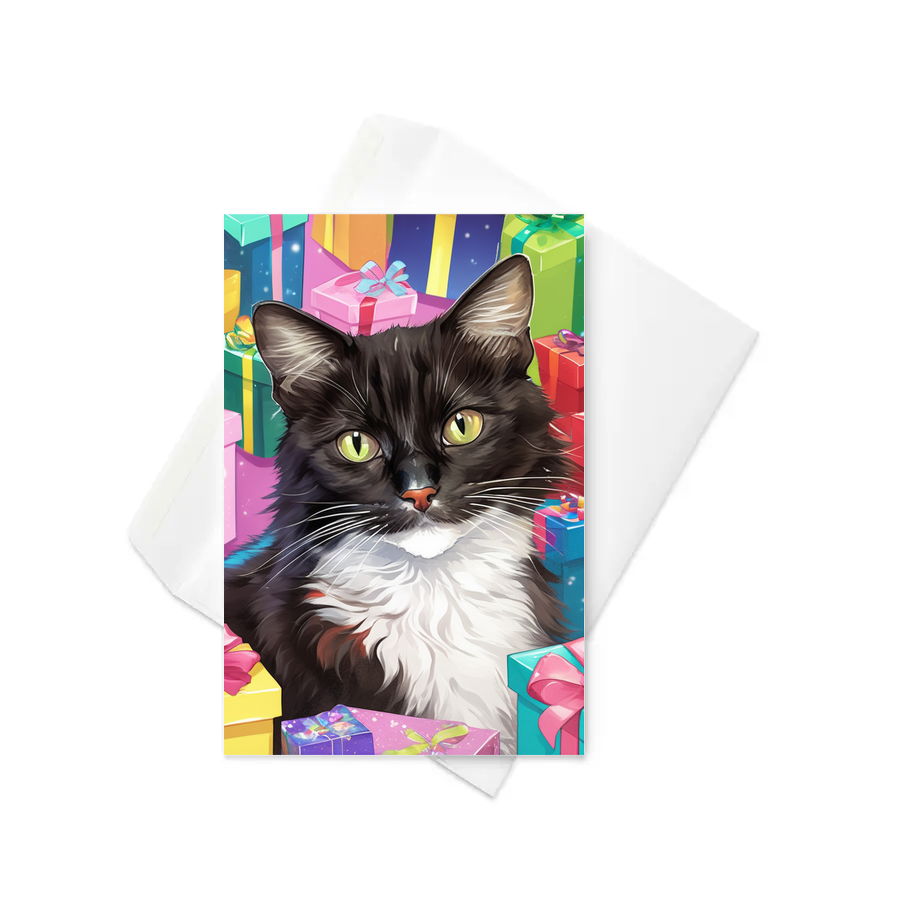 PugMug Custom Peerie Greeting Card