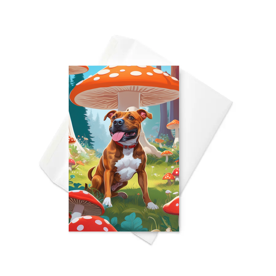 PugMug Custom Tony Hawk Greeting Card