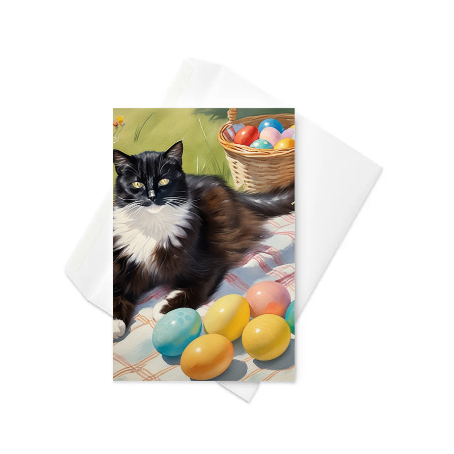 PugMug Custom Peerie Greeting Card