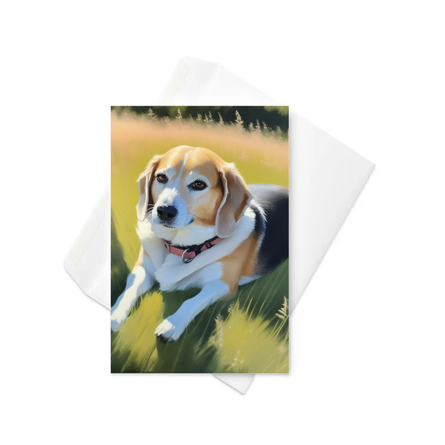 PugMug Custom Munchkin Greeting Card